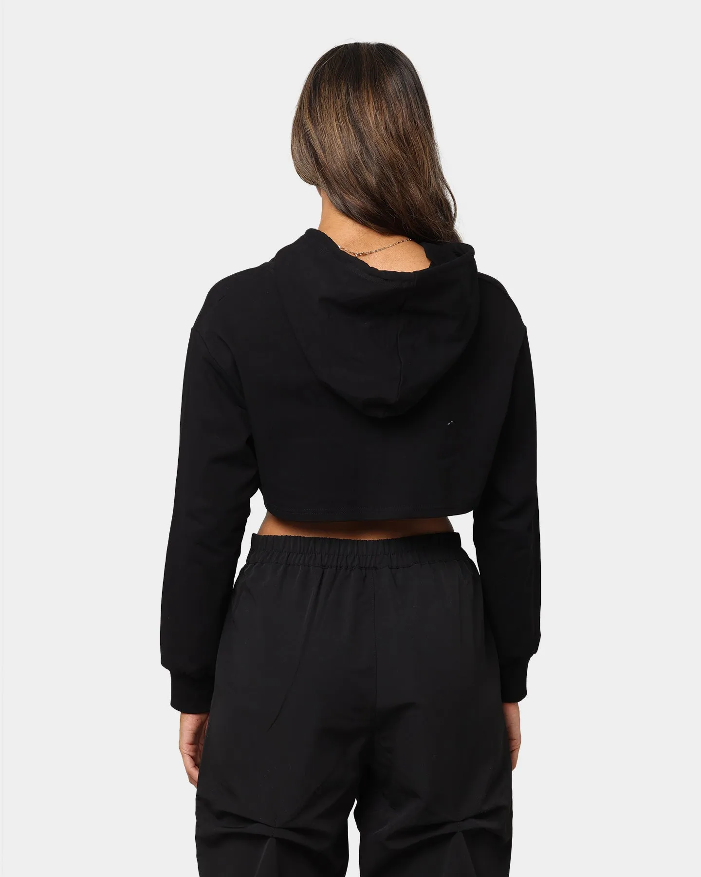 XXIII Women's Ultra Crop Hoodie Black
