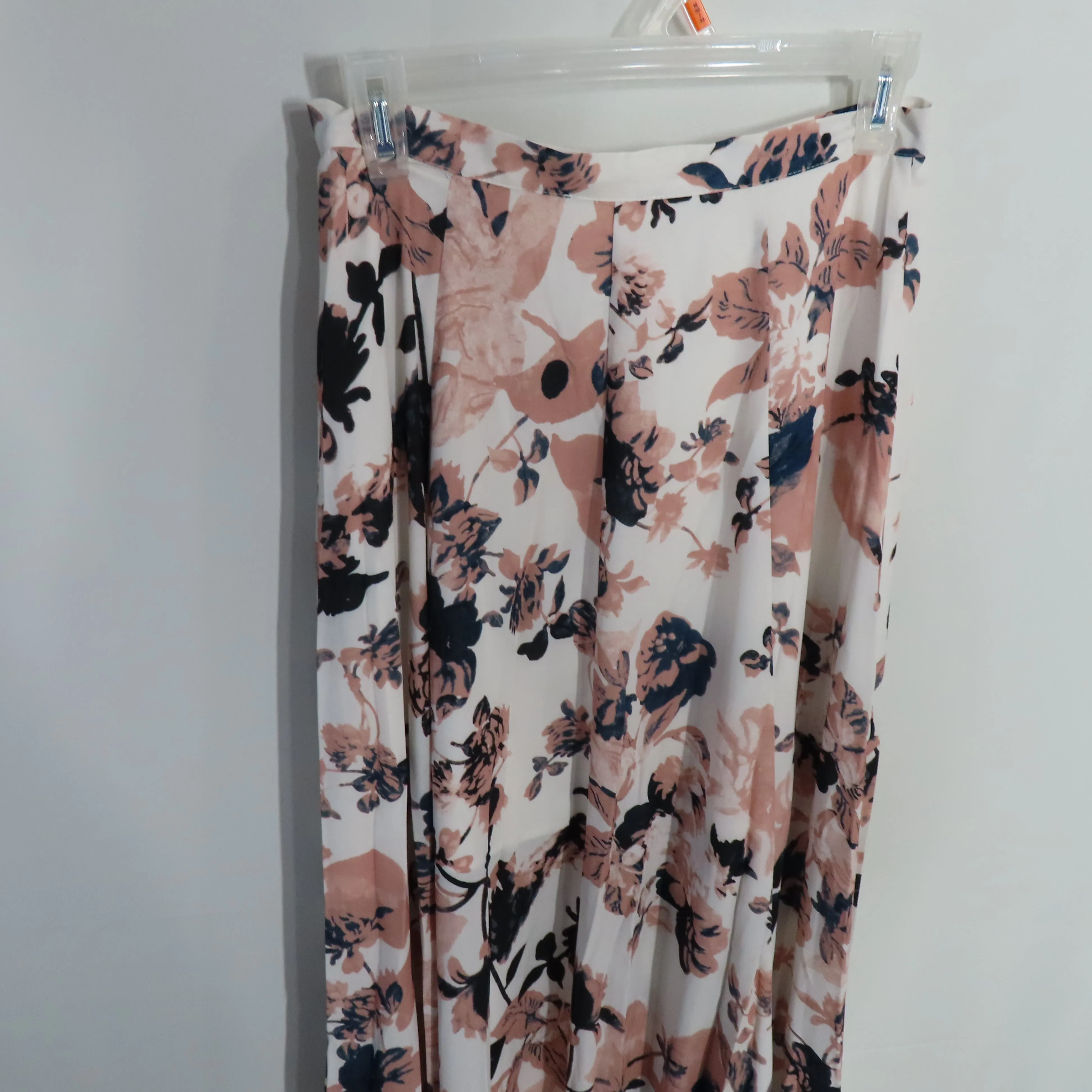 YUMI KIM Gypset Cream Pink Maxi Skirt Floral French Maison Size Small